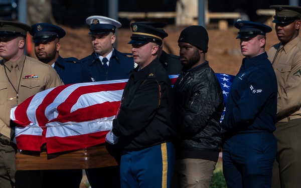 President Jimmy Carter State Funeral Rehearsal