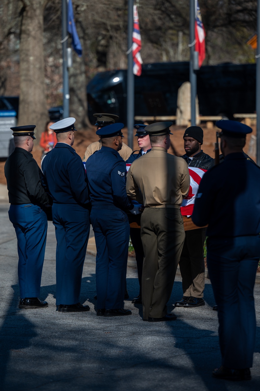 President Jimmy Carter State Funeral Rehearsal