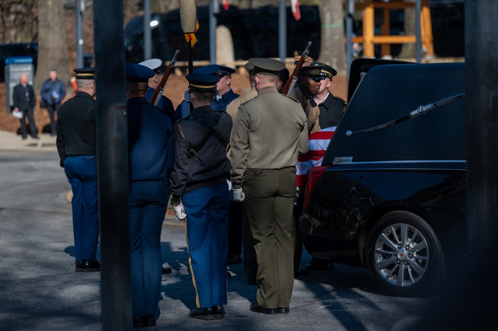 President Jimmy Carter State Funeral Rehearsal