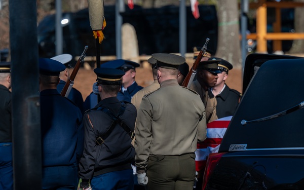 President Jimmy Carter State Funeral Rehearsal