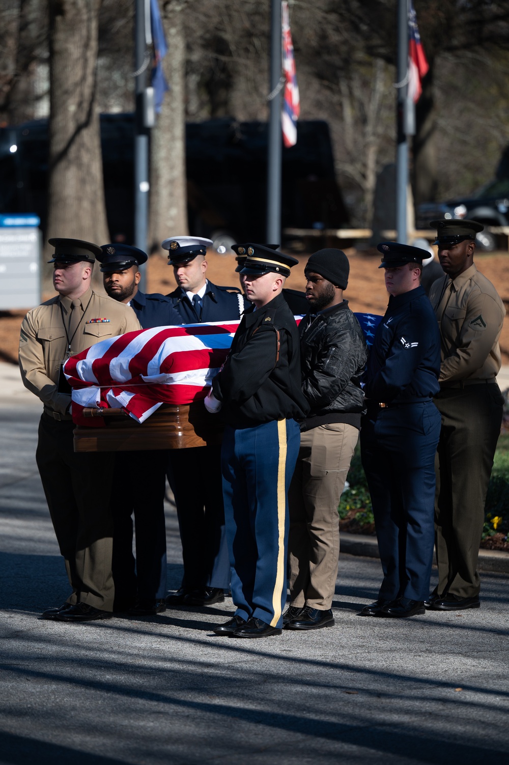 President Jimmy Carter State Funeral Rehearsal