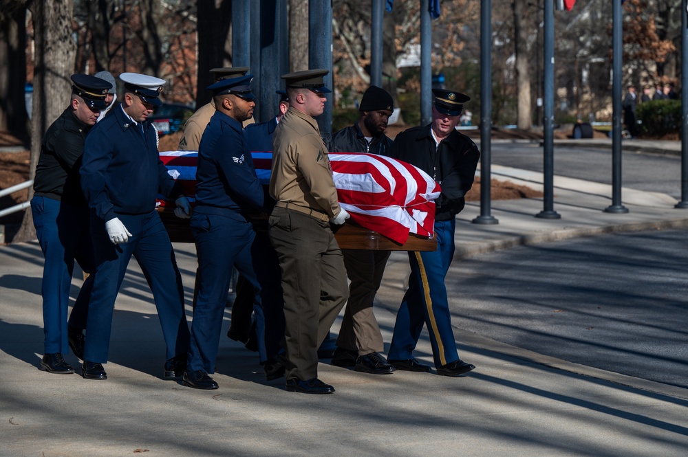 President Jimmy Carter State Funeral Rehearsal