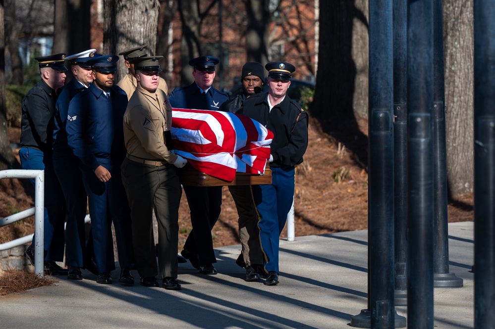 President Jimmy Carter State Funeral Rehearsal