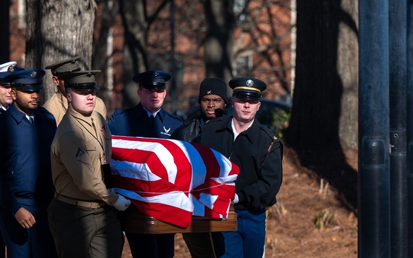 President Jimmy Carter State Funeral Rehearsal