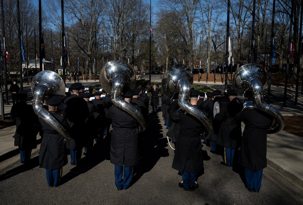 Jimmy Carter State Funeral Rehearsal