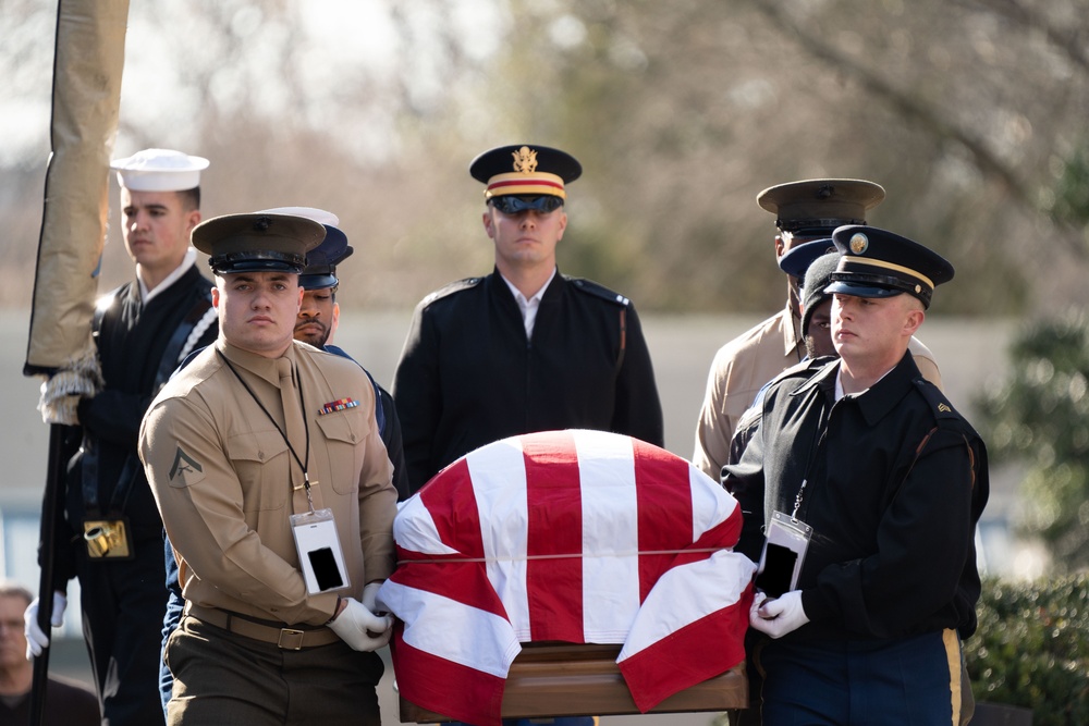 Jimmy Carter State Funeral rehearsal