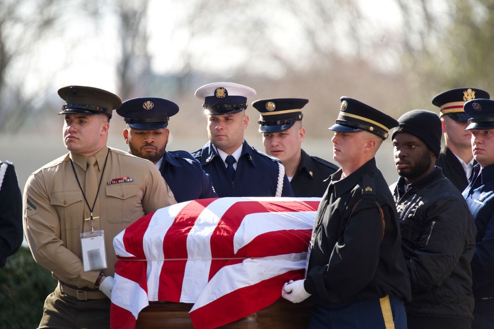 Jimmy Carter State Funeral rehearsal