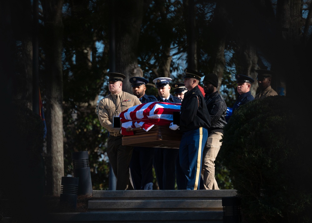 Jimmy Carter State Funeral Rehearsal