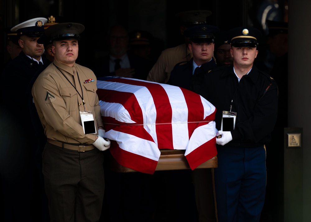 Jimmy Carter State Funeral Rehearsal