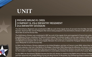 Medal of Honor - Pvt. Bruno R. Orig