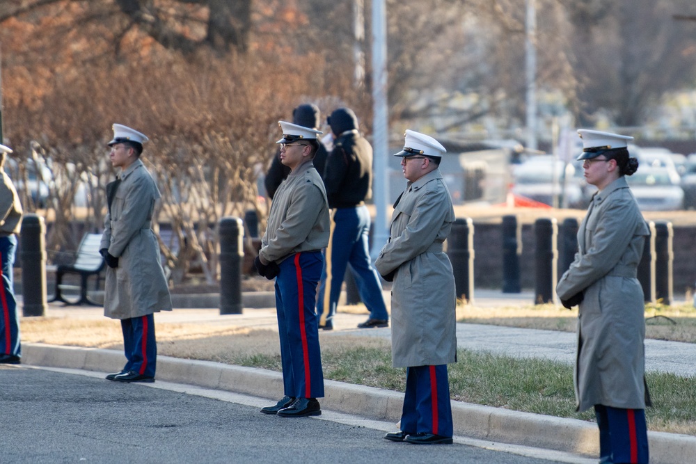 Rehearsal for State Funeral for Former President Jimmy Carter