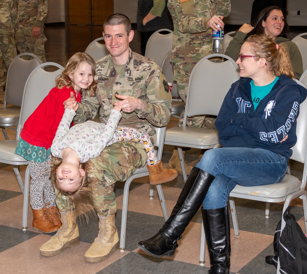 Pa. National Guard Soldiers depart for year-long deployment