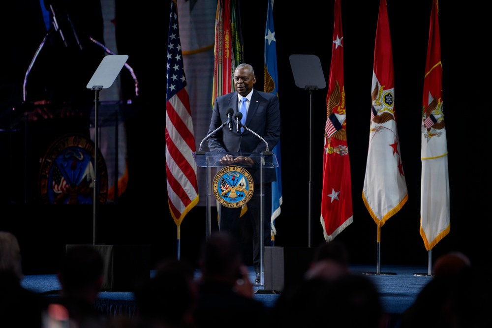 Medal of Honor Hall of Heroes Induction Ceremony, Conmy Hall, Joint Base Ft. Meyer-Henderson Hall, Arlington, Va., Jan. 4, 2025.