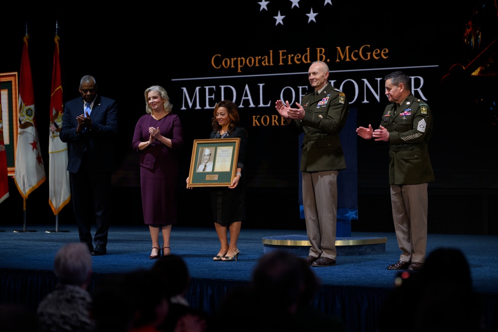 Medal of Honor Hall of Heroes Induction Ceremony