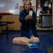 USCGC Polar Star (WAGB 10) crewmembers conduct medical training while transiting the Southern Ocean en route to Antartica for Operation Deep Freeze