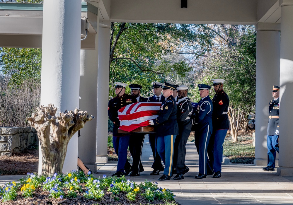 President Jimmy Carter State Funeral Cermony