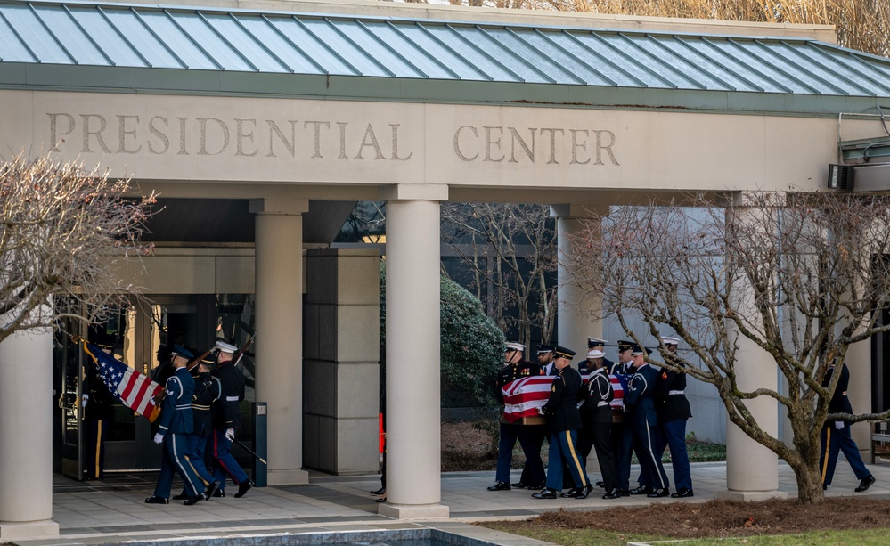 President Jimmy Carter State Funeral Cermony