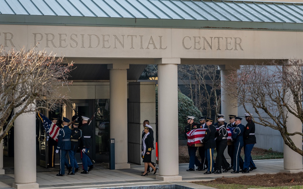 President Jimmy Carter State Funeral Cermony