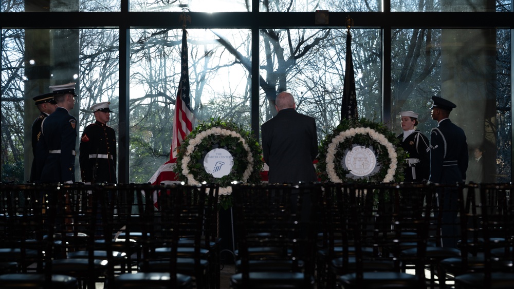 President Jimmy Carter State Funeral Ceremony