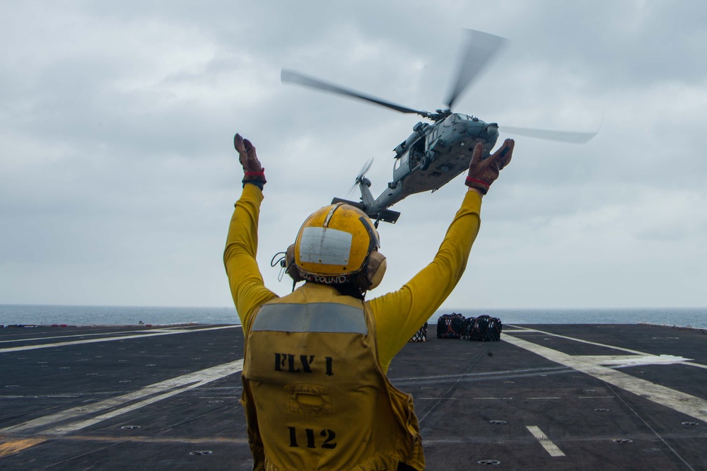 USS Carl Vinson (CVN 70) Conducts Routine Operations in the South China Sea