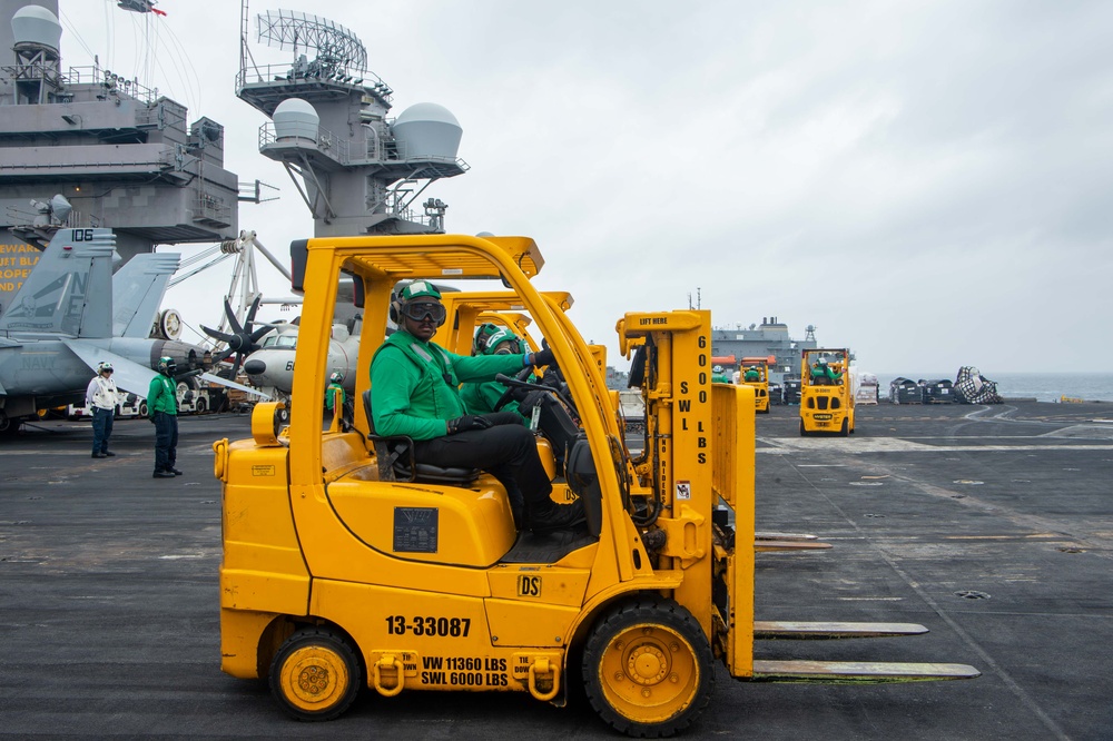 USS Carl Vinson (CVN 70) Conducts Routine Operations in the South China Sea