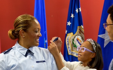 Lt. Col. Michelle Taylor promotes to Col.