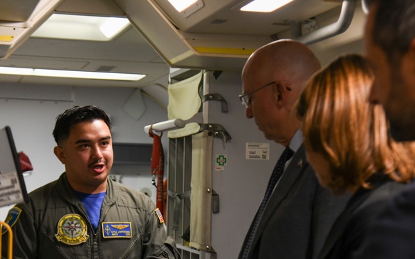 VP-26 Hosts U.S. Ambassador Jack Markell, Showcases P-8A Poseidon Capabilities