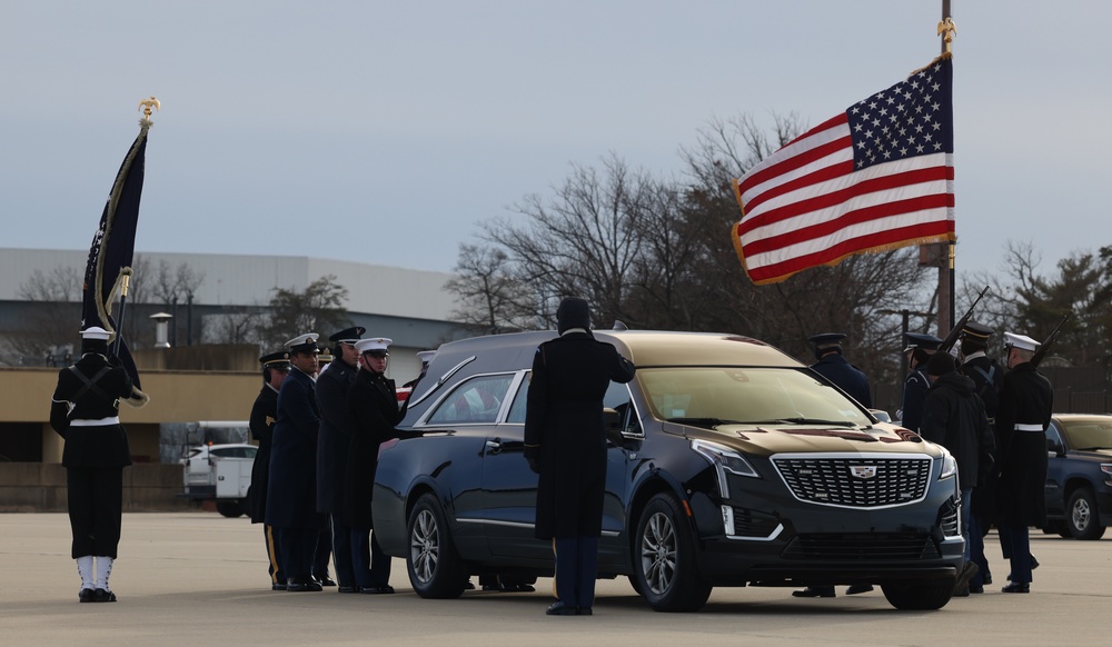 President Jimmy Carter State Funeral Rehearsal
