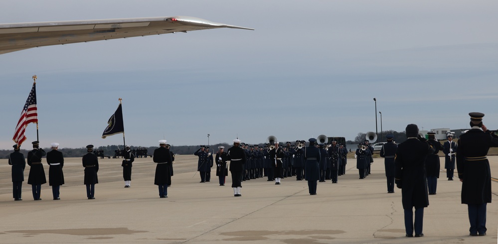 President Jimmy Carter State Funeral Rehearsal