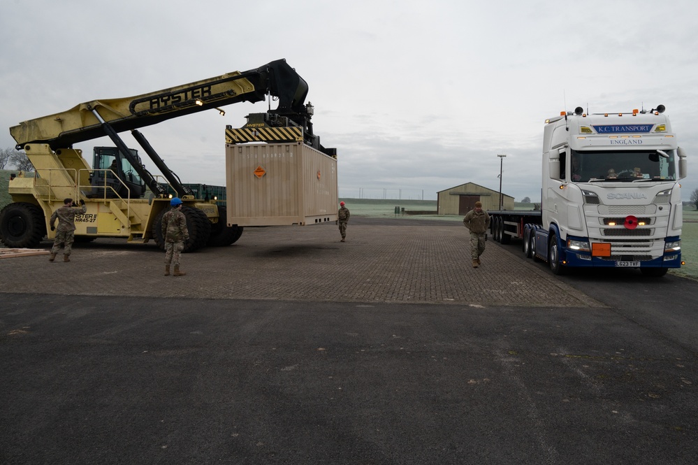 RAF Welford ammunition movement