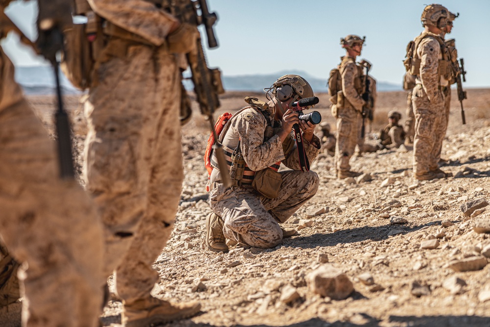 Marines participate in 7th Marines Regiment Infantry Rife Squad Competition