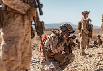 Marines participate in 7th Marines Regiment Infantry Rife Squad Competition