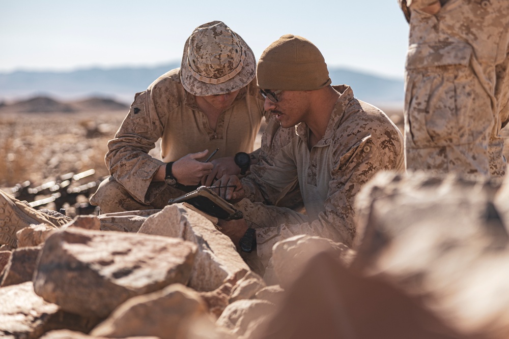 Marines participate in 7th Marines Regiment Infantry Rife Squad Competition