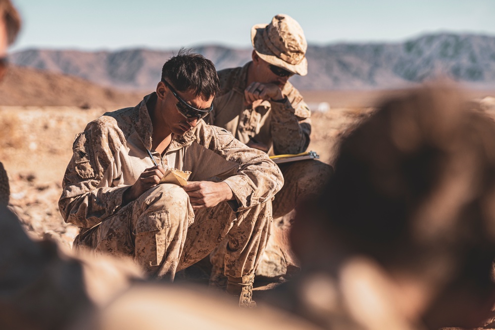 Marines participate in 7th Marines Regiment Infantry Rife Squad Competition