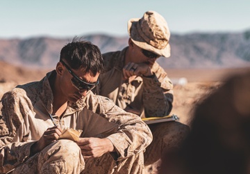 Marines participate in 7th Marines Regiment Infantry Rife Squad Competition