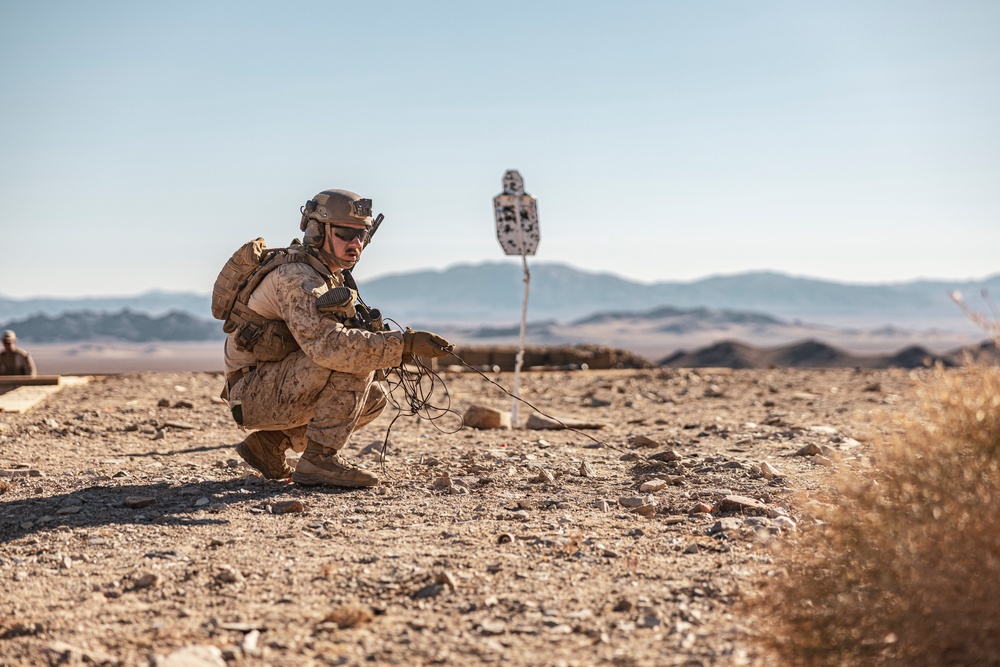 Marines participate in 7th Marines Regiment Infantry Rife Squad Competition