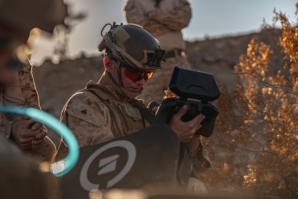 Marines participate in 7th Marines Regiment Infantry Rife Squad Competition