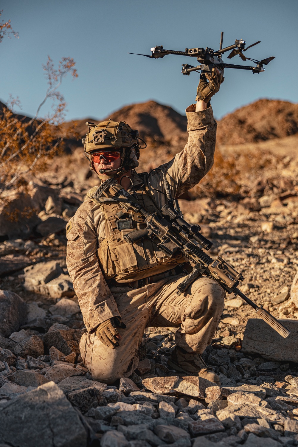 Marines participate in 7th Marines Regiment Infantry Rife Squad Competition