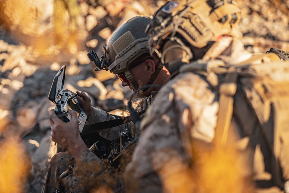 Marines participate in 7th Marines Regiment Infantry Rife Squad Competition