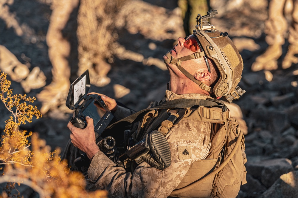 Marines participate in 7th Marines Regiment Infantry Rife Squad Competition