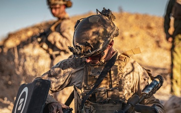 Marines participate in 7th Marines Regiment Infantry Rife Squad Competition