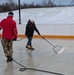 Fort Drum volunteers support winter fun at community skating rink