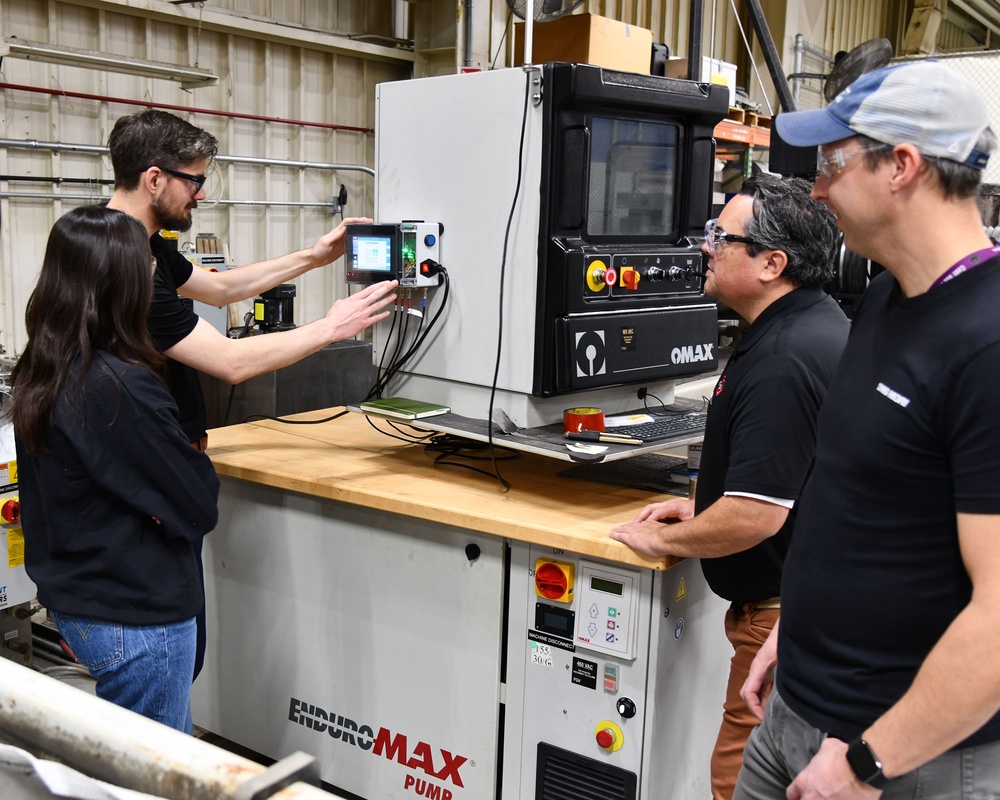 Sensor Kits Installed in Shipyard's Inside Machine Shop