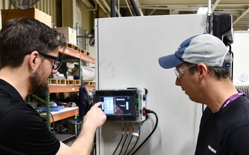 Sensor Kits Installed in Shipyard's Inside Machine Shop