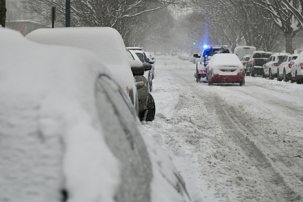 D.C. National Guard supports District's public safety mission following snow storm