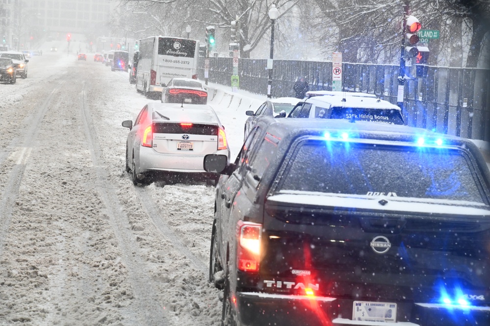 D.C. National Guard supports District's public safety mission following snow storm