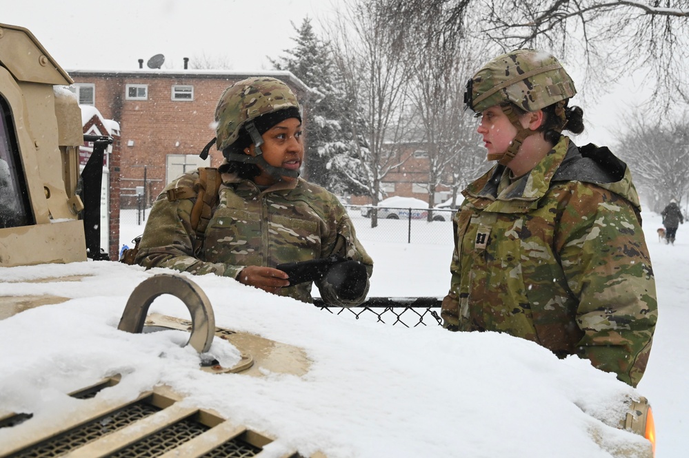 D.C. National Guard supports District's public safety mission following snow storm