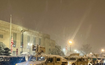 D.C. National Guard supports District's public safety mission following snow storm