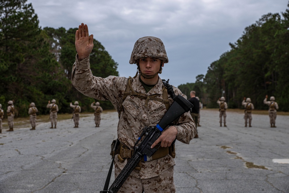 Echo Company Basic Warrior Training