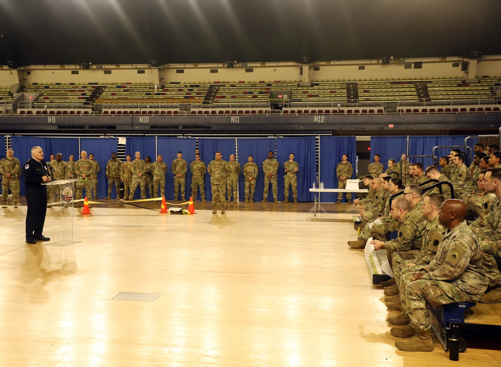 National Guard Soldiers Deputized by Chief of United States Capitol Police